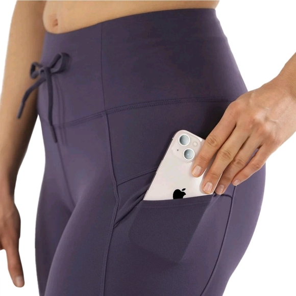 NWT Spyder Women’s Cargo Active Tight/Legging Purple L - Picture 4 of 5